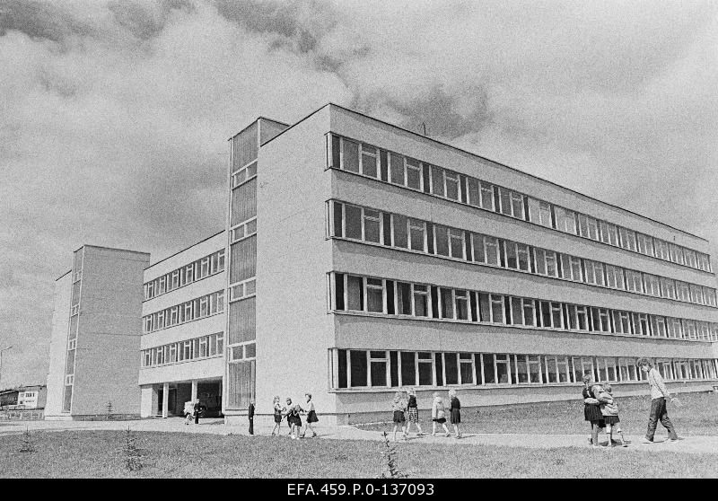 View Tartu 44. For the building of the secondary school.