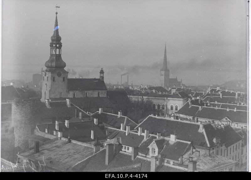 View of the Old Town from Toompea.