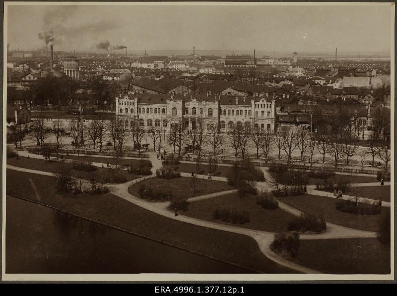 City view of Tallinn - Baltic Station.