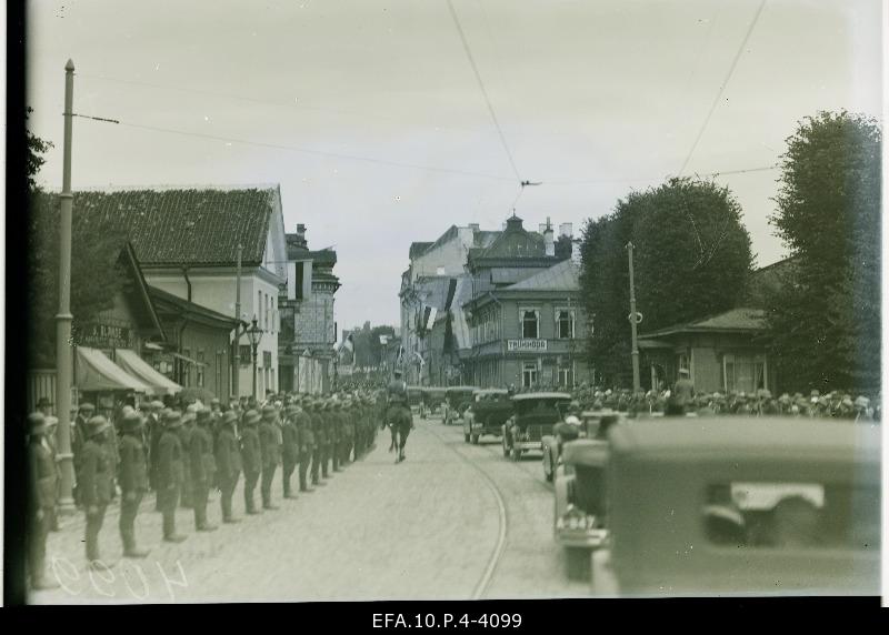 Paradise for the visit of the Polish President J.Moszieck to Tallinn.