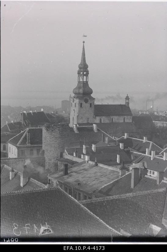 View of the Old Town from Toompea.