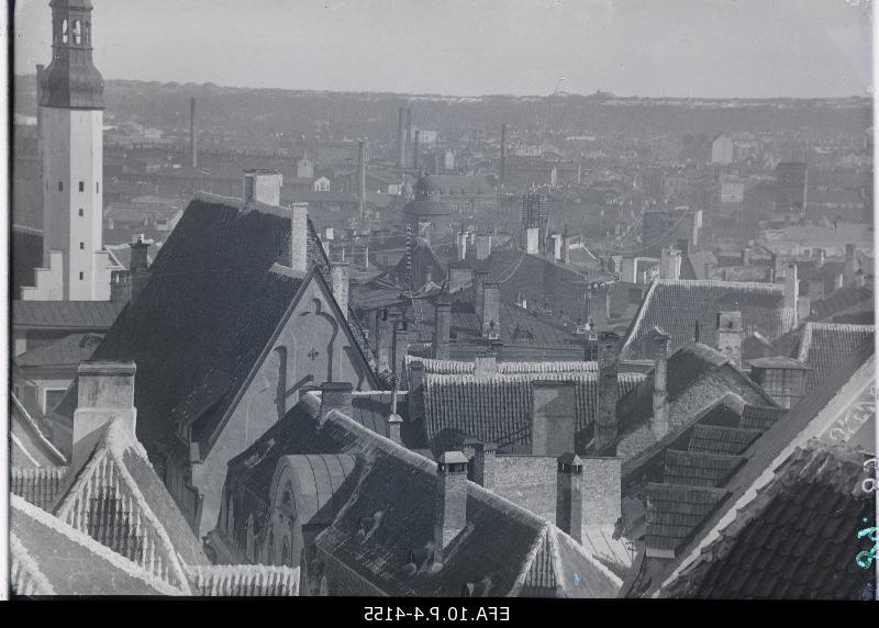 View of the Old Town of Tallinn.