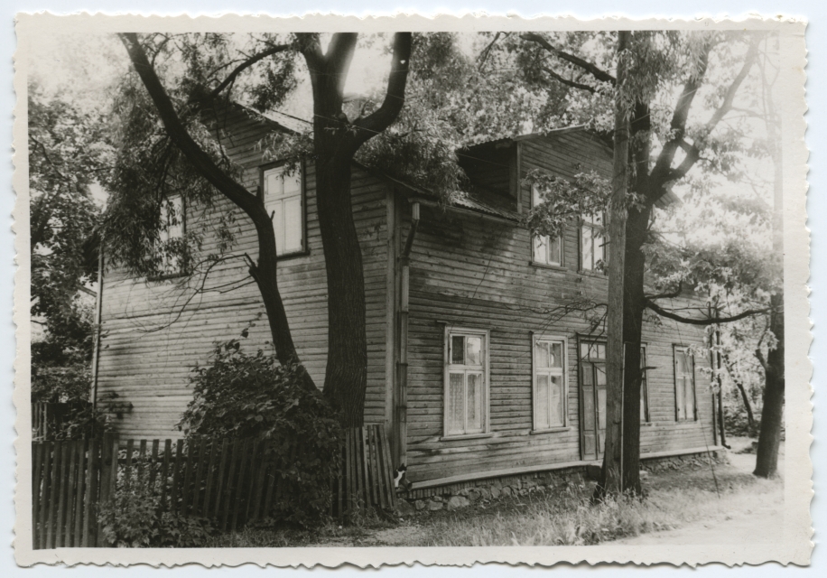 Valga. Prof. Harald Peebu's father Herbert Peebu's home