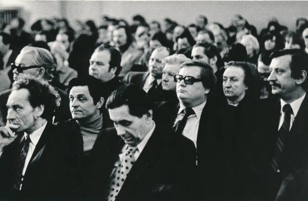 Tartu linna parteiaktiiv koosolekul. 1979