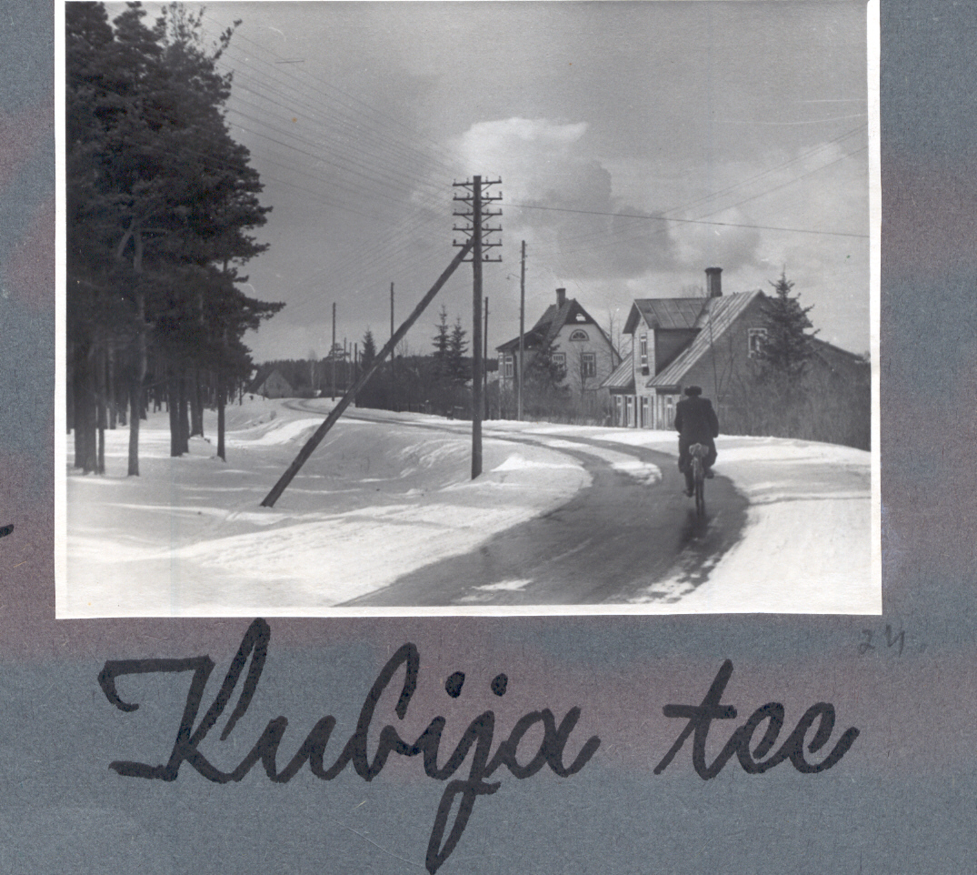 Foto Kubija tee 1950.aastatel ,foto Hillar Uusi.