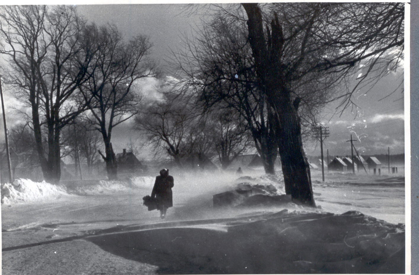 Foto Lumetorm Tamula ääres 1950.aastatel, foto Hillar Uusi.