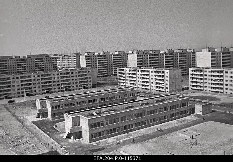 View of Lasnamäe residential district.