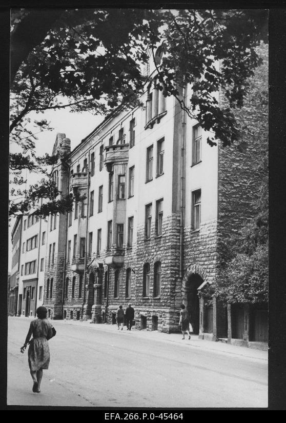 Building Tõnismäe Street no. 5a, where the ECB IV Conference was held in April 1940.