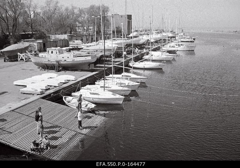 The port of the Estonian Yachting Clubs Union Pirita.
