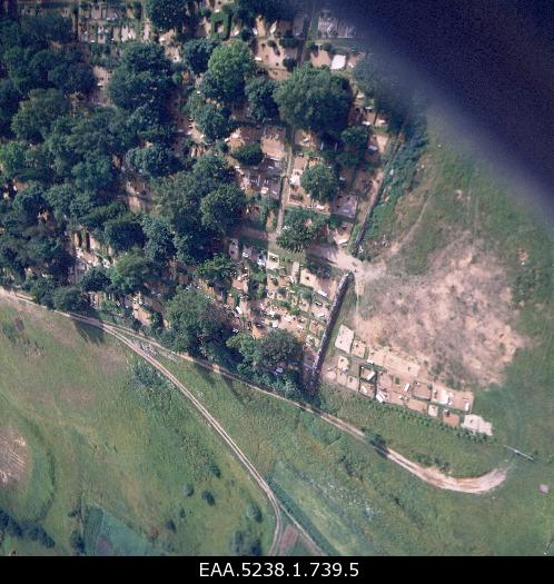 View of one settlement, aerofoto