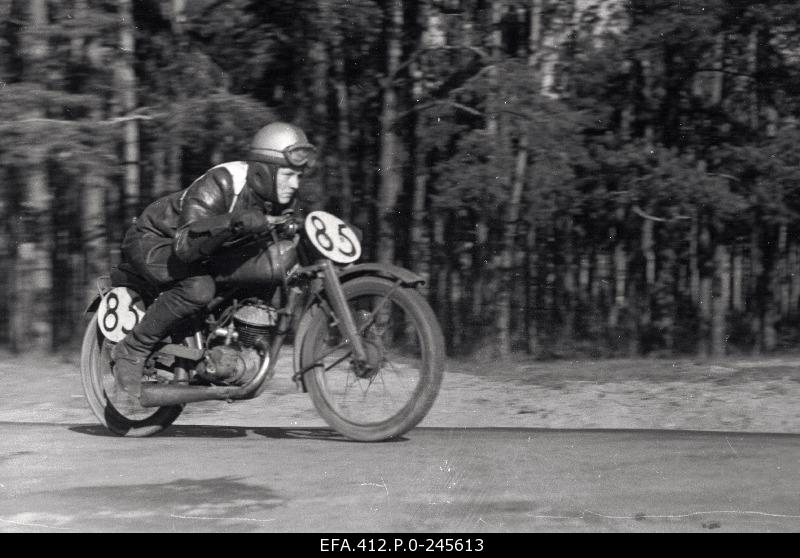ENSV 1953 Ring Race Premiere, Tõnu Karner, 125cm, Club Spartak