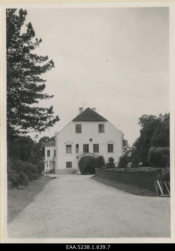Main building of Ahja Manor, view from the east