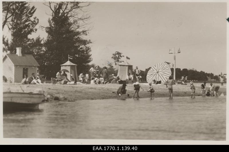 Haapsalu. Summers on the African beach