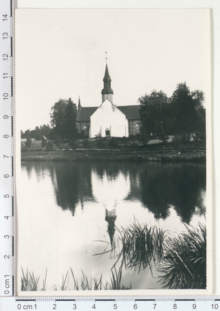 Kambja kirik ja järv, 1921