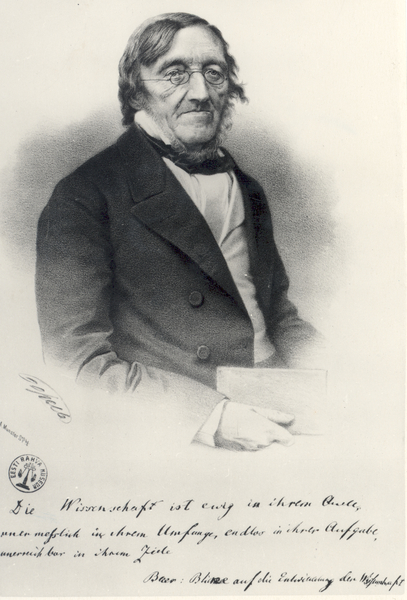 K. e. v. Baer. Borel\'I lito 19. saj. In the middle. The work: "Das 50-year-old Doctor-Jubiläum... K. e. v. Baer." St. Petersburg, 1865