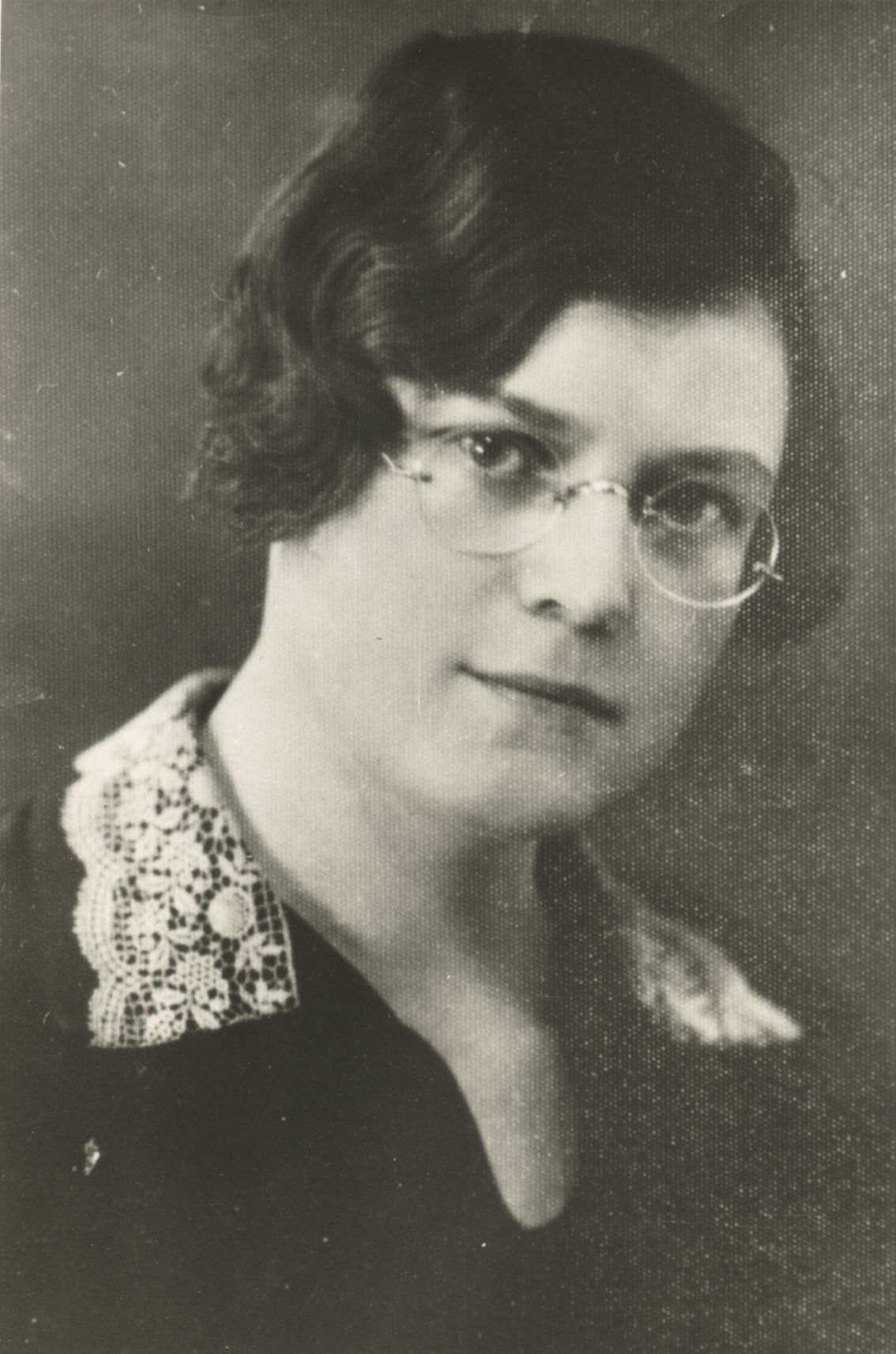 Jaan Kärner's second wife Hilda Kärner in 1930