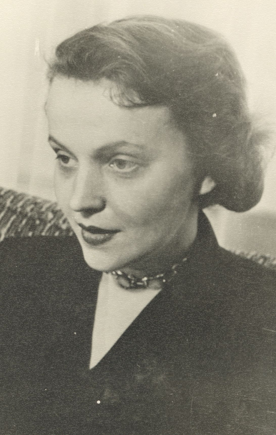 Jaan Kärner's younger daughter Elo Kärner -Sillamaa approx. 1957. - 1958 a