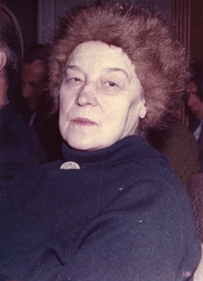 Betti Alver on Tartu Literature Day 19. XI 1976 Literature Museum