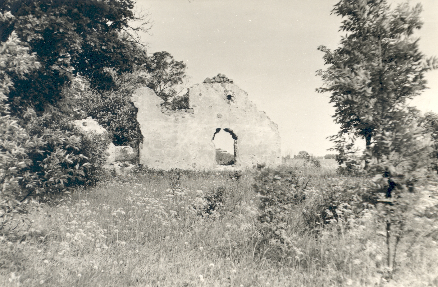 Ernst Enno Youth House ruins of Soosaare Farm 8. VI 1971