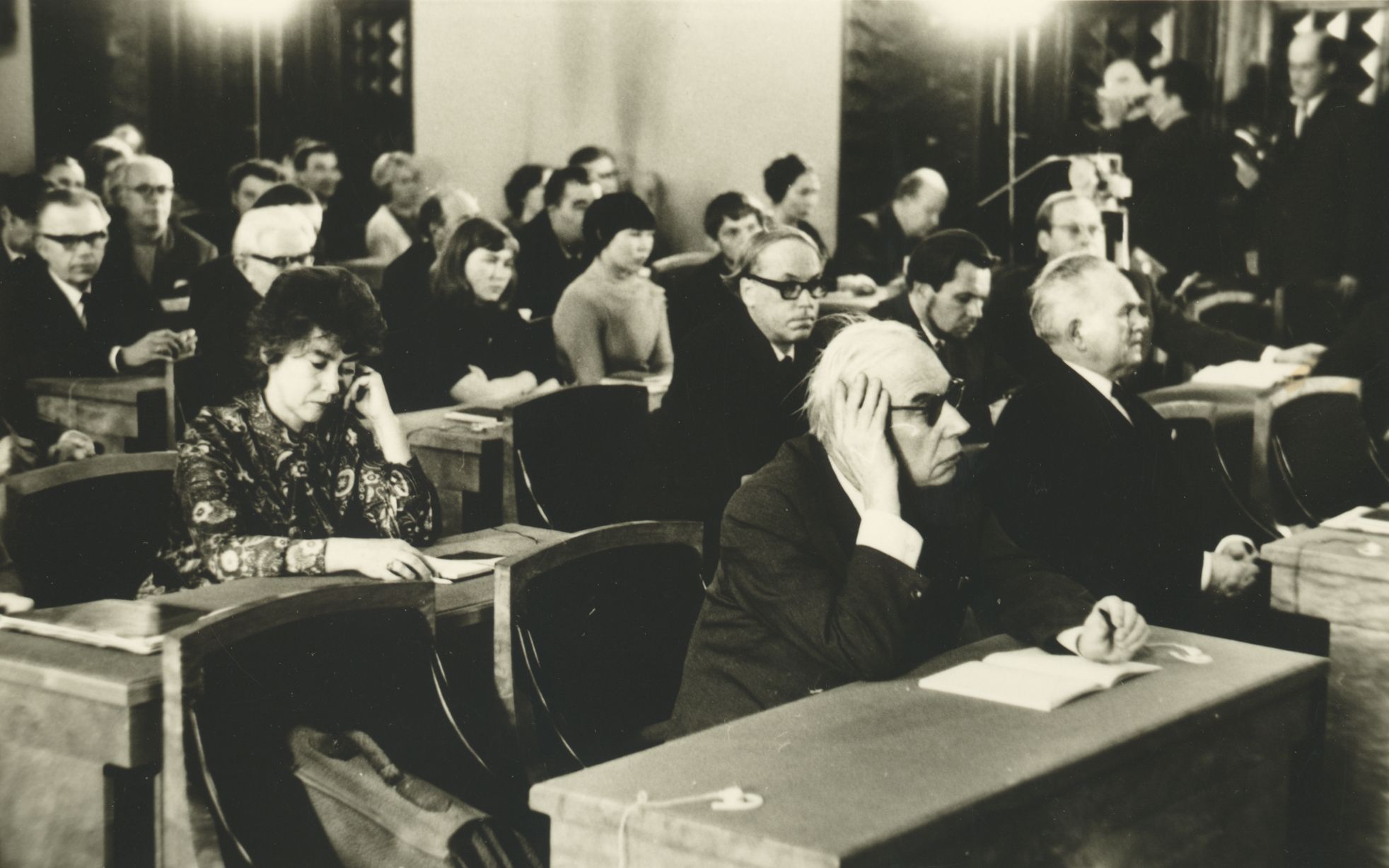 VI Congress of Estonian Soviet Writers in Tallinn 5-7 May 1971