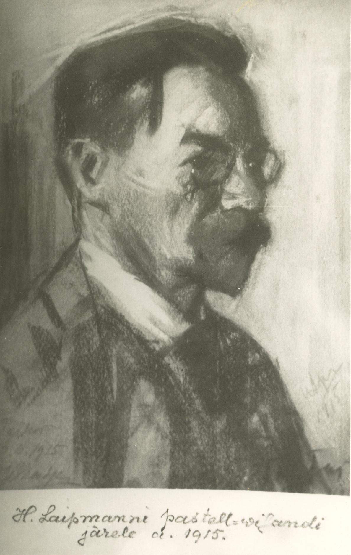 A. Kitzberg portrait (h. Laipman 1915)
