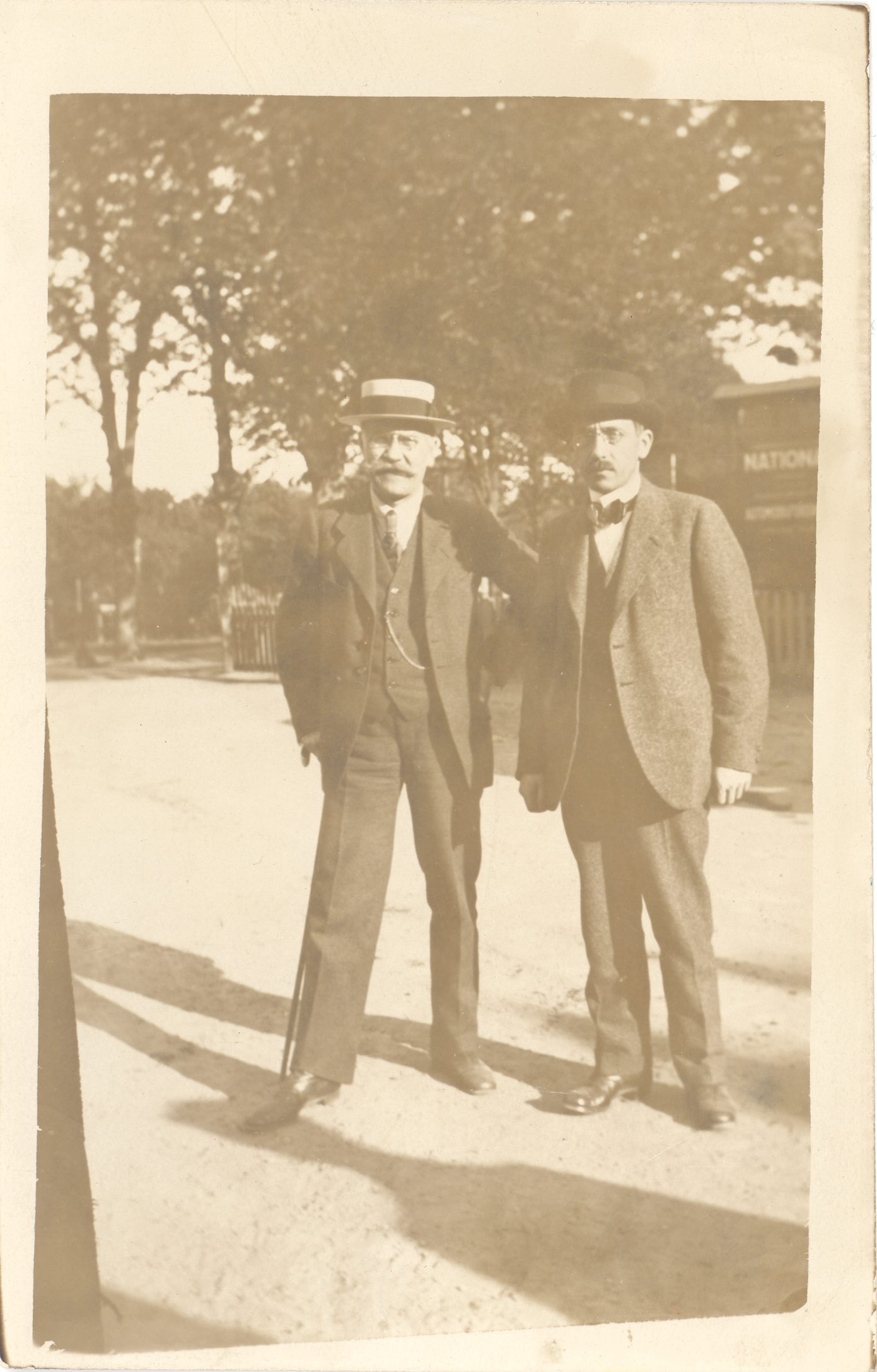 Vilde, Eduard and Gusatv Suits (best) in spring 1919 in Copenhagen