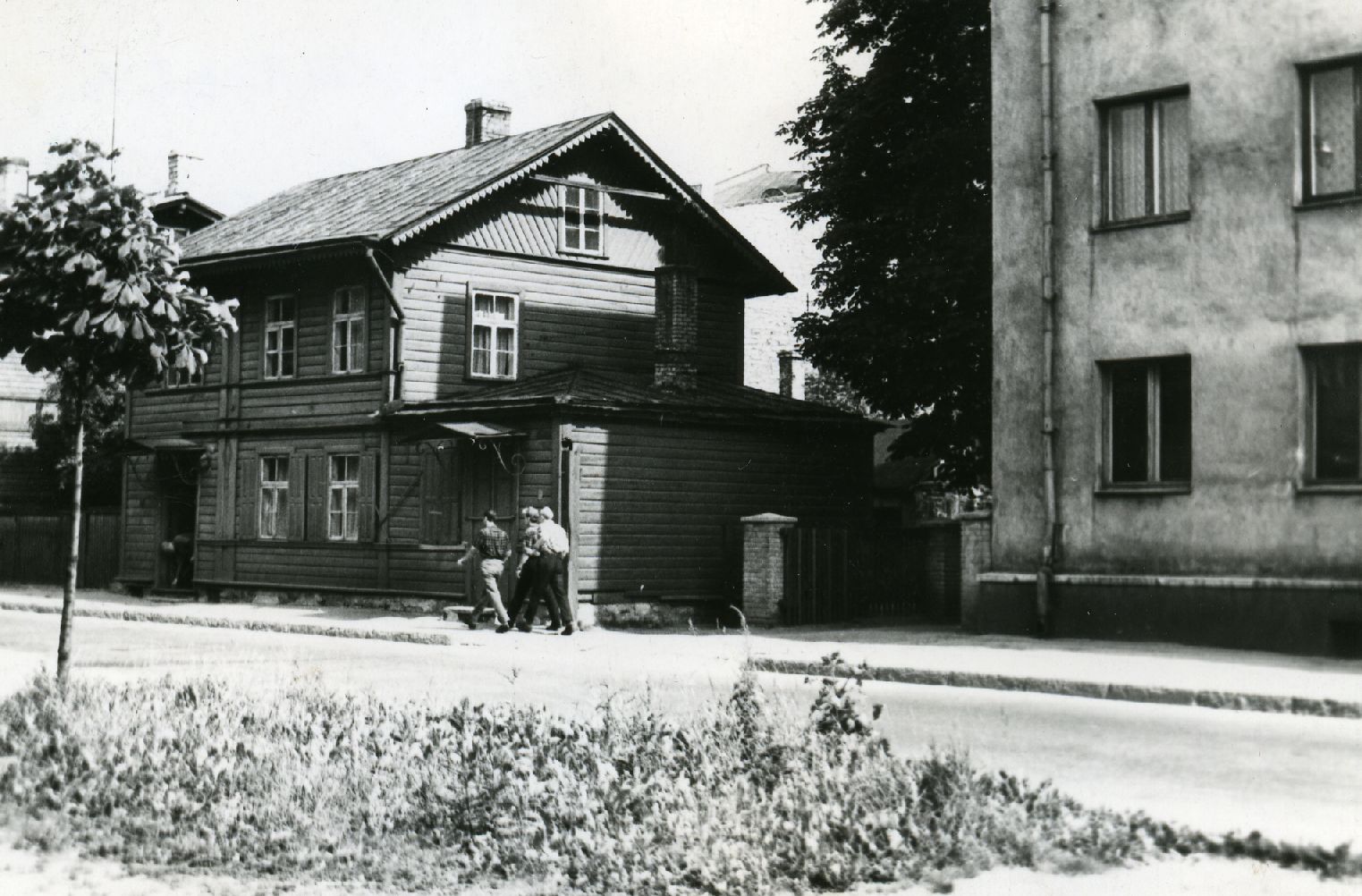 Tallinn, Endla tn 13, current Statistics Central Government; the place where there was a house where K. Ristikivi lived since 1927