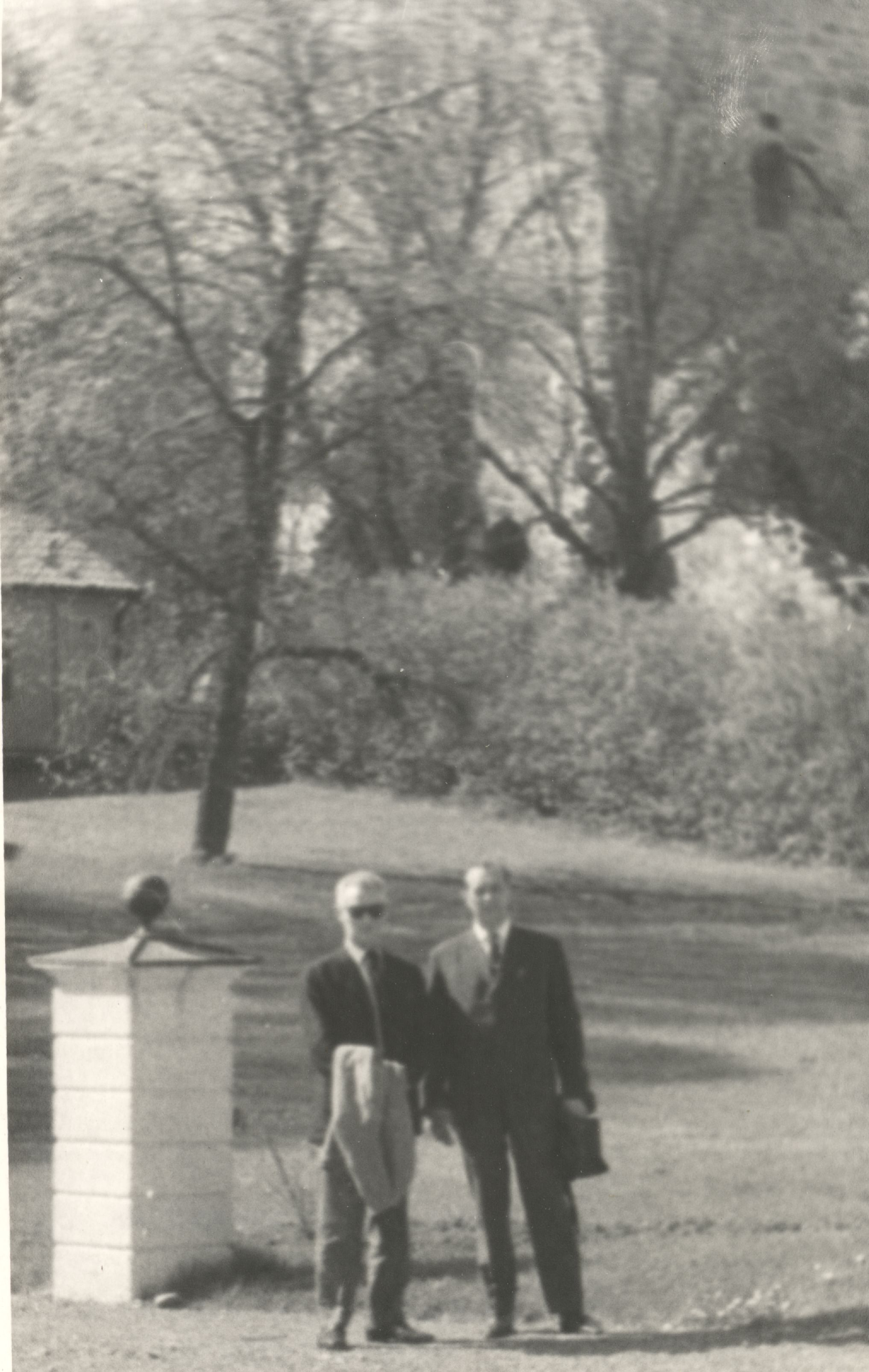 Karl Ristikivi and R. - p. Keer 1966 Sigtunas