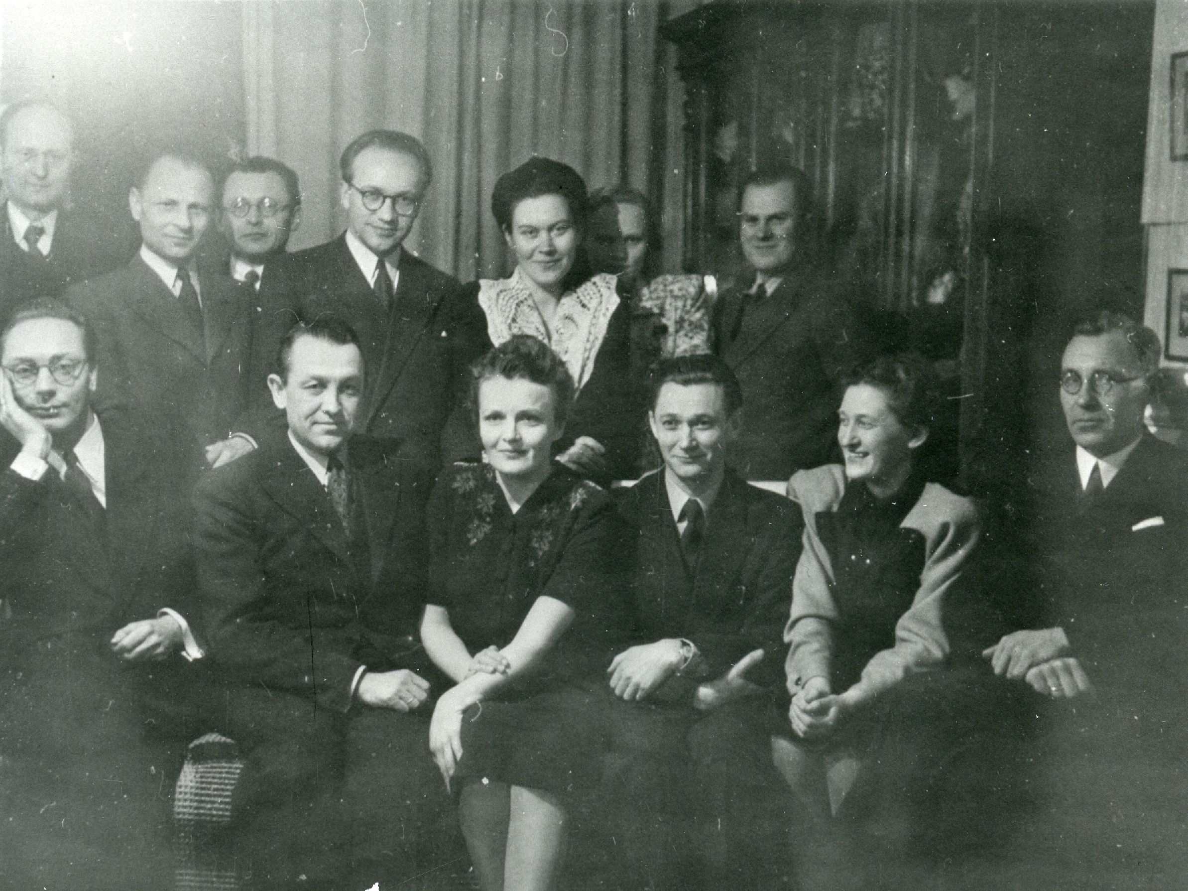 Members of "Veljesto" in the 1940s