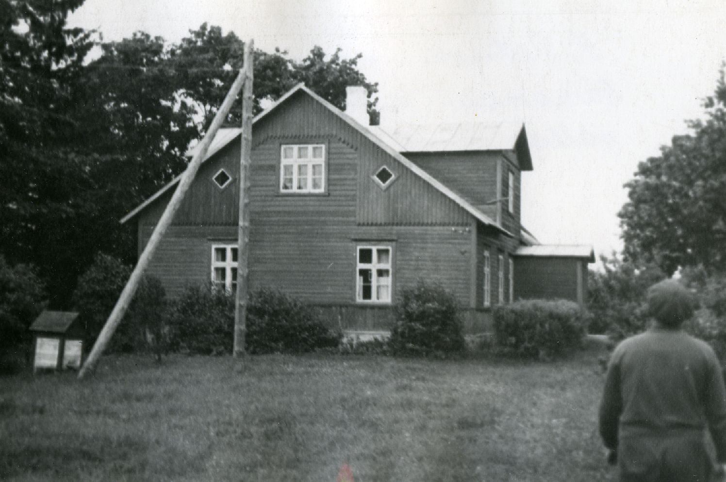 K. Ristikivi's homepage in Pärnamaa (Latest Kilgimetsa) village in Paadremaa municipality. In 1936 the house rebuilt