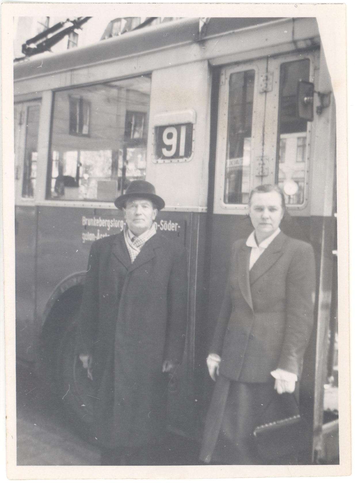 John and Alexandria Aavik. Spring 1955