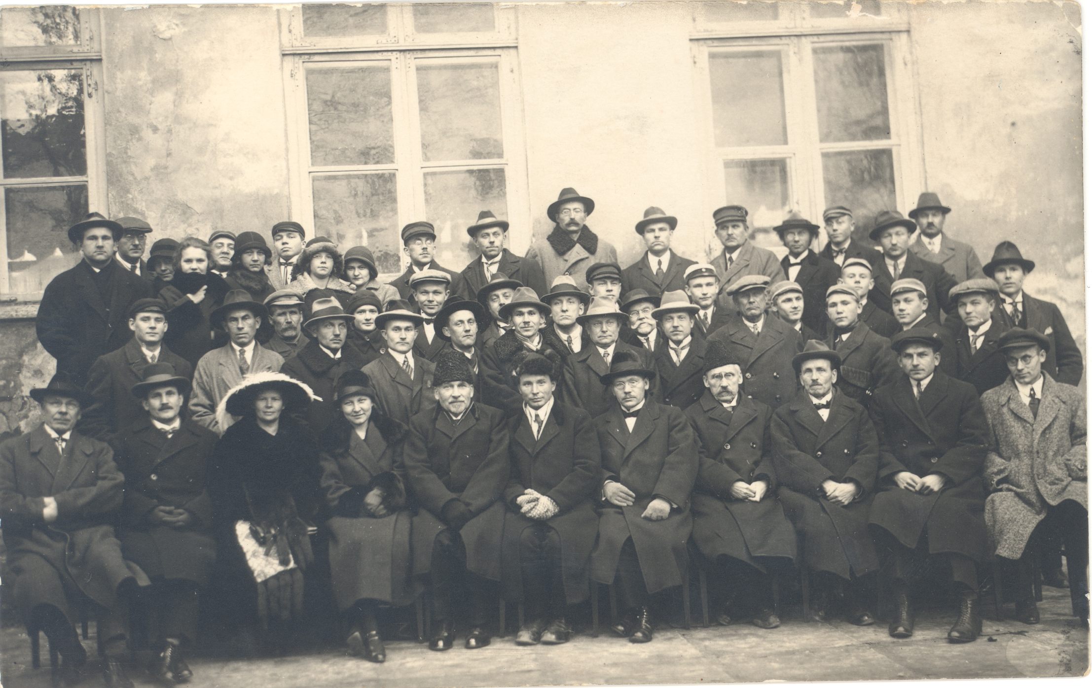 Field Peeter - front row from left 2. - on educational day in Tallinn