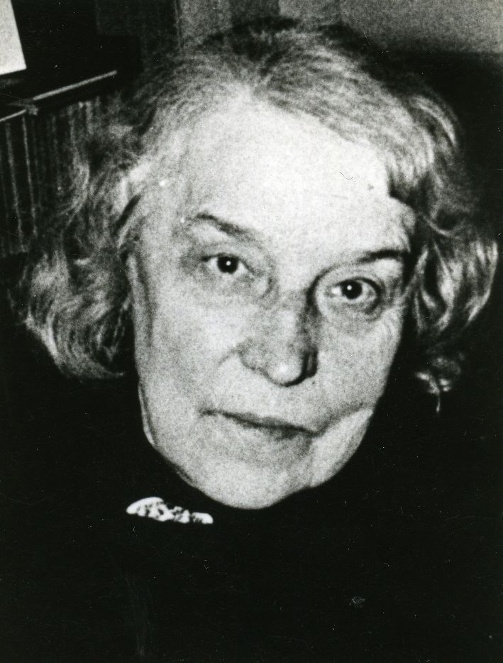 Betti Alver [in 1970]