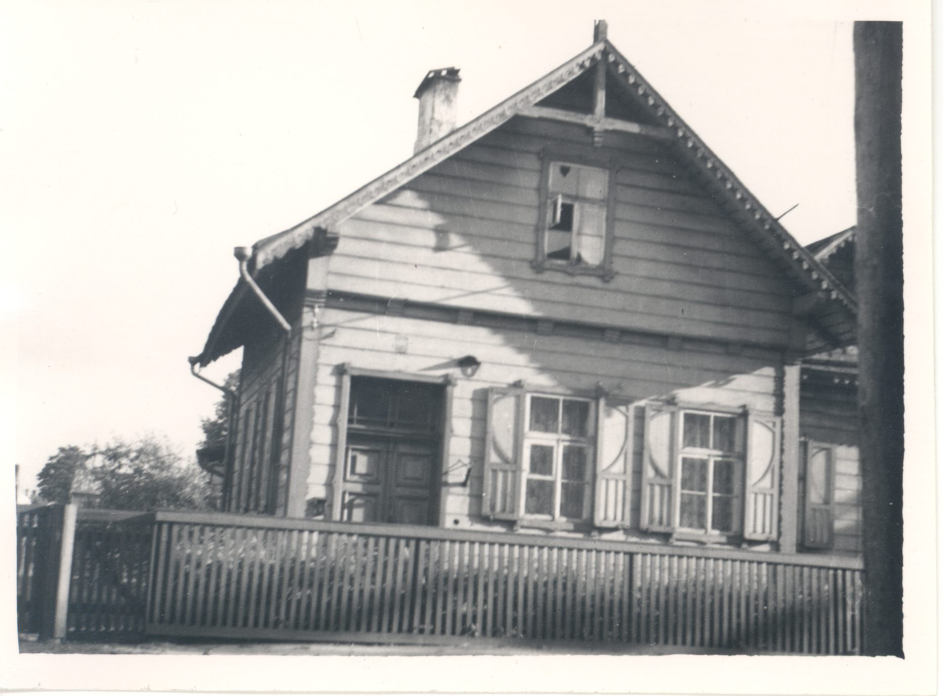 ( wound, Anna) residence in the 1920s in Tartu, Teacher tn.8