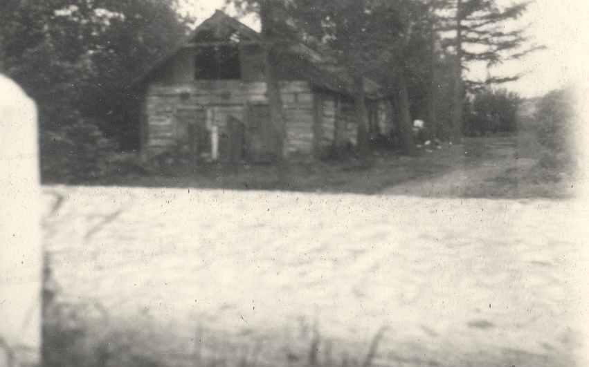 FR. R. Faehlmann's birthplace in Ao Manor. 1949