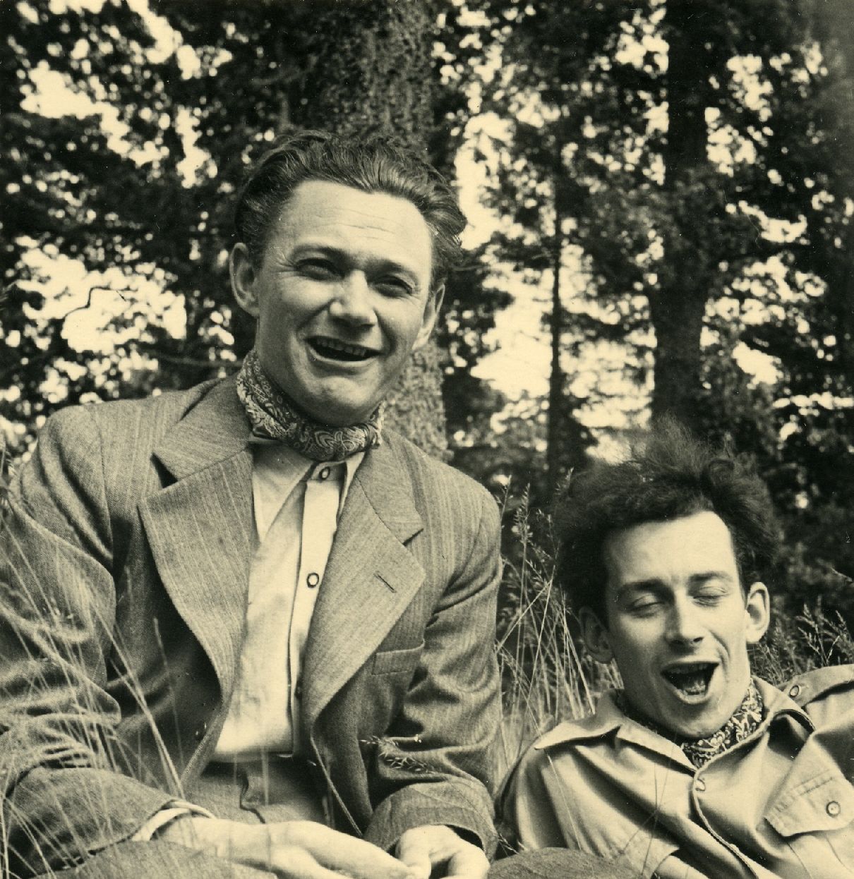 Karl Ristikivi and Lembit Muda