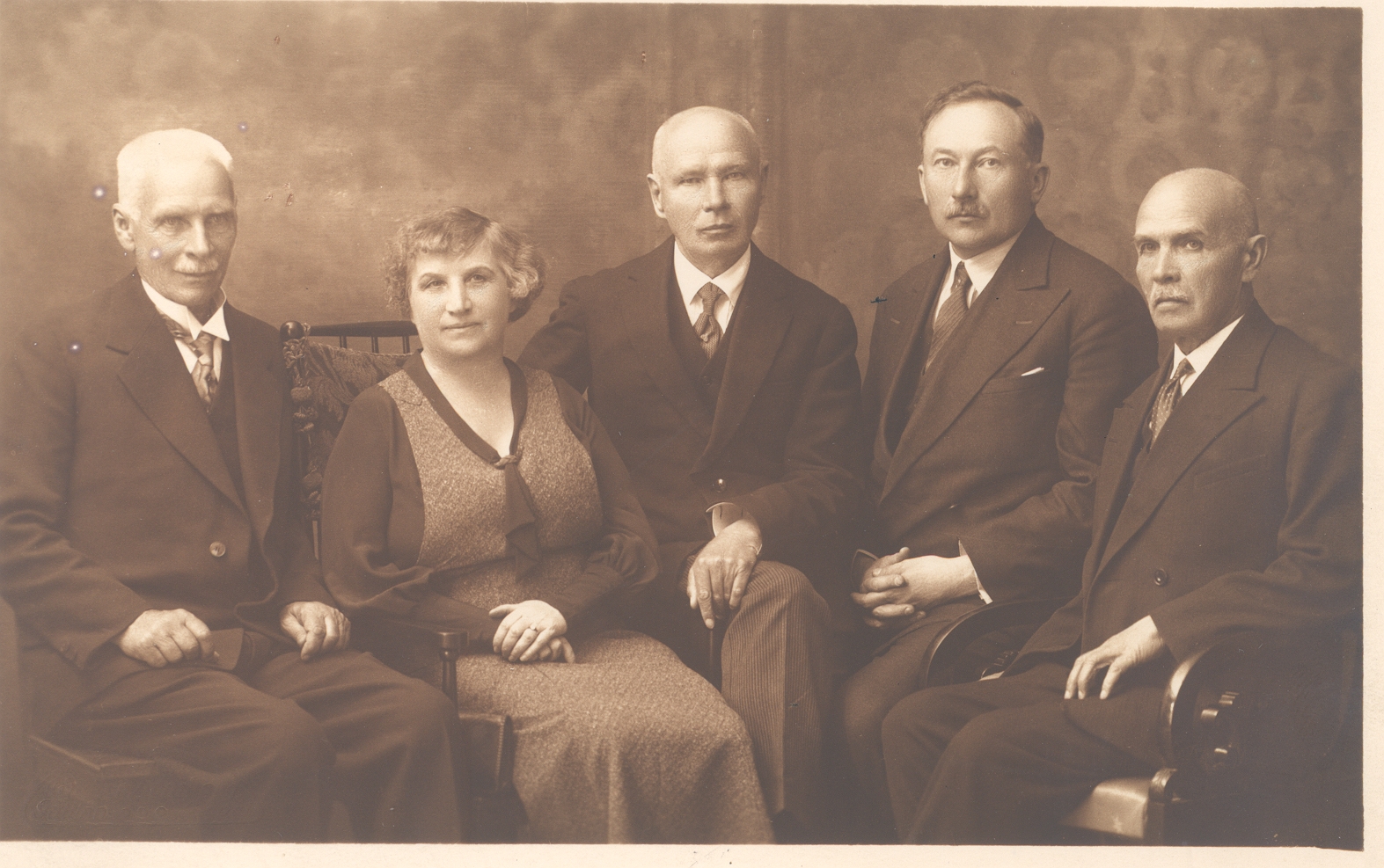 A. Läte, Paula Brehin-Jürgenson, Kr. Iron, K. Jürgenson and K. e. Food 26. VI 1933