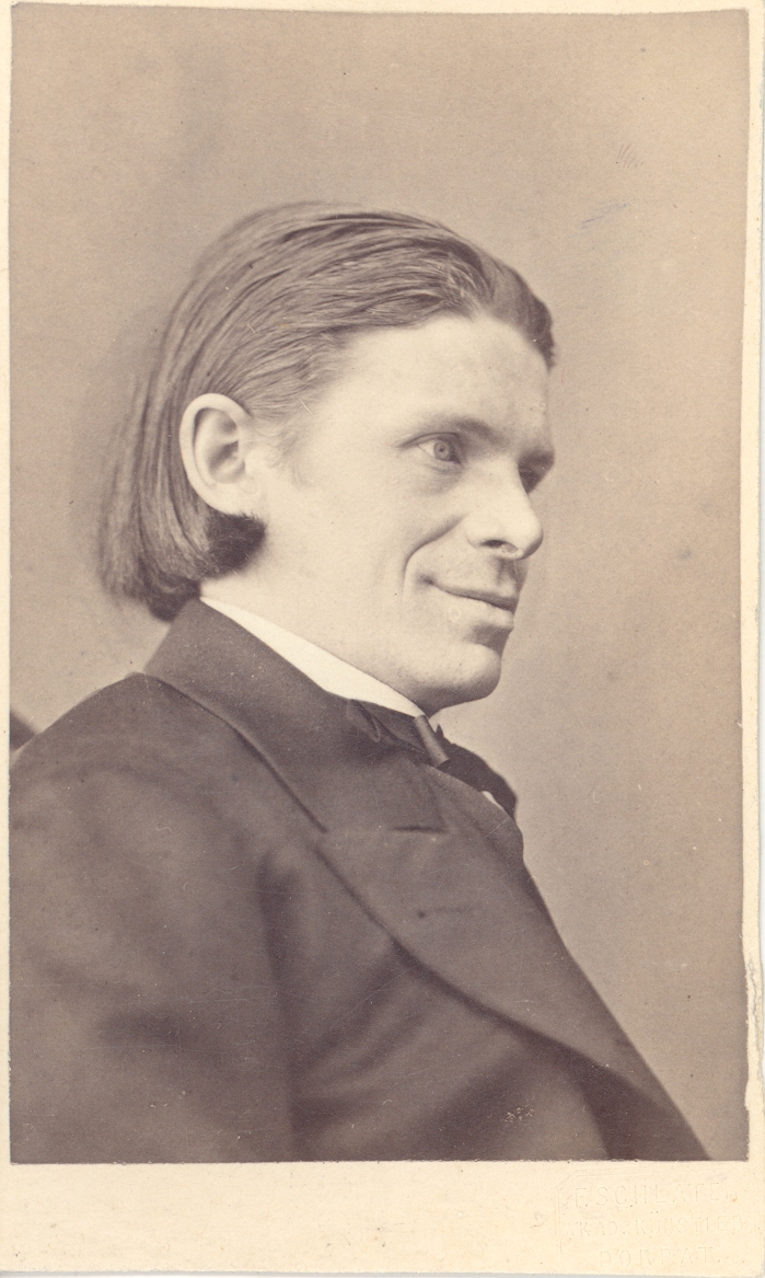 J. Georg Dragendorff (1836-1898), farm. Prof. Photo A-37:1182 reg. 1953/29 j.