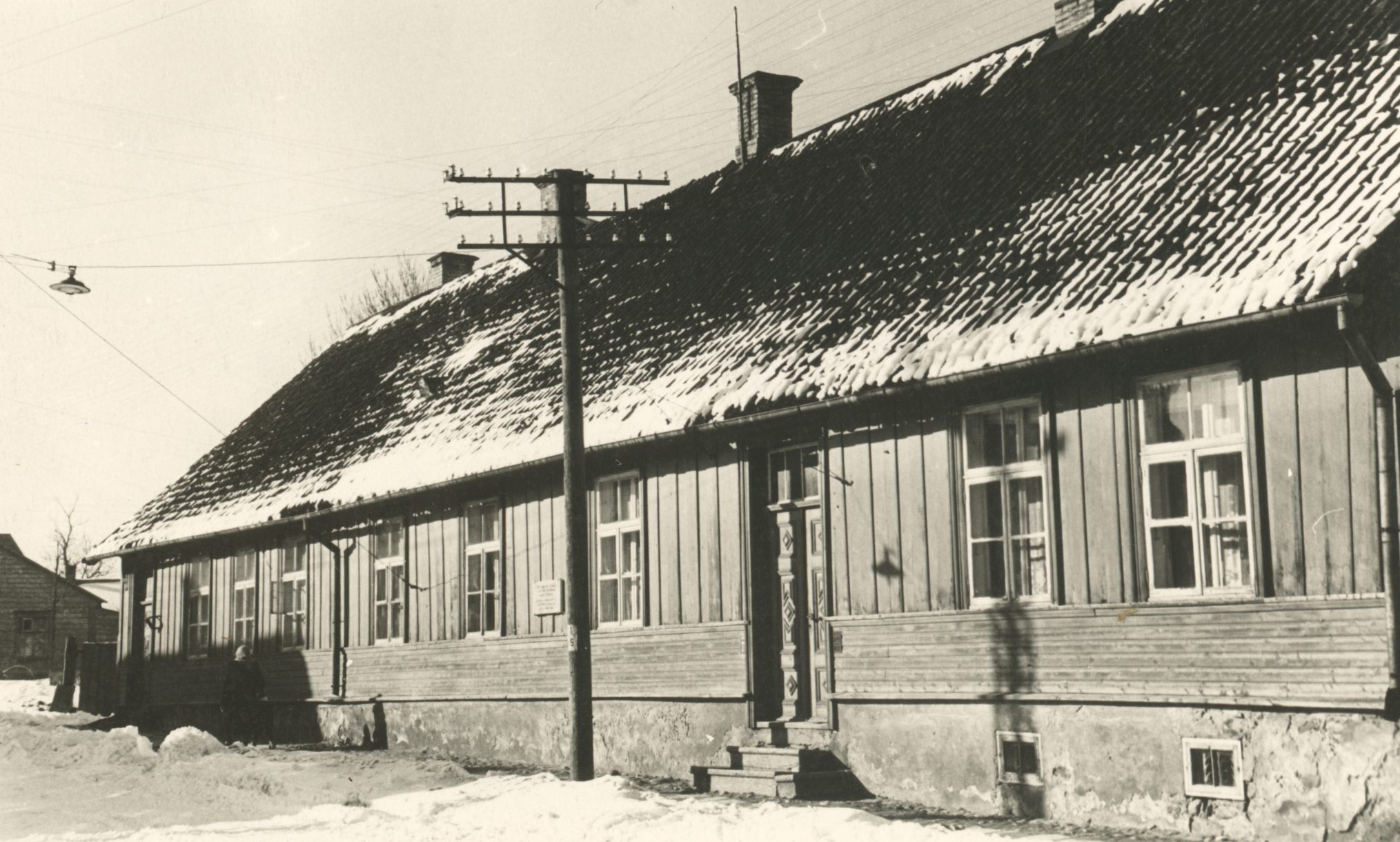 A. Kitzberg's residence 1893-1994 Viljandi, Post tän.