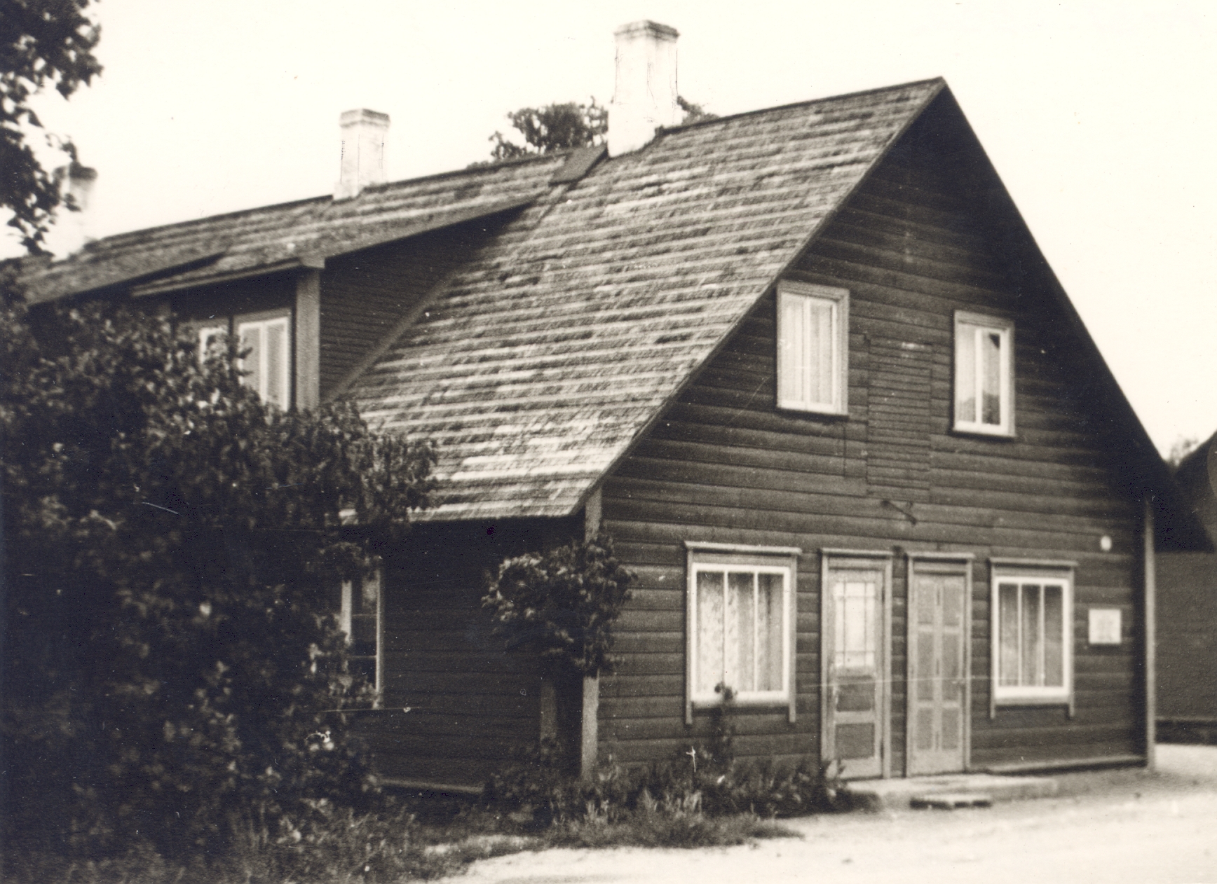 Jakob Tamme House in Väike-Maarja, 8th seventh, 1961.