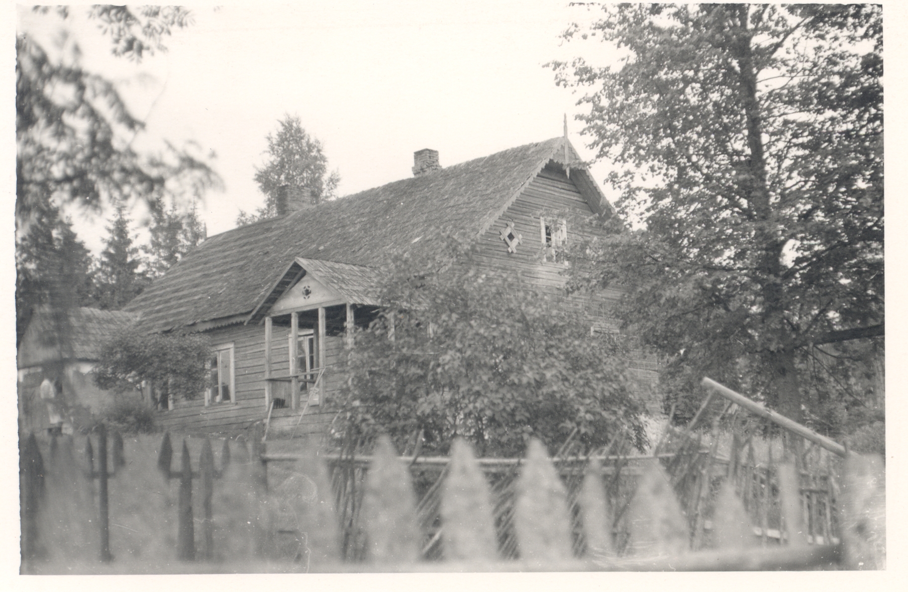 J. Lattiku's birthplace in Mäkistes (Valga region) 1961.