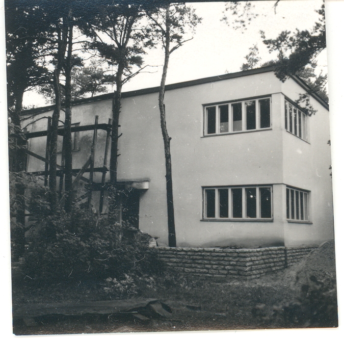 FR. Tuglase's last residence in Tallinn, Väikse Illimari 12. 1974. a.