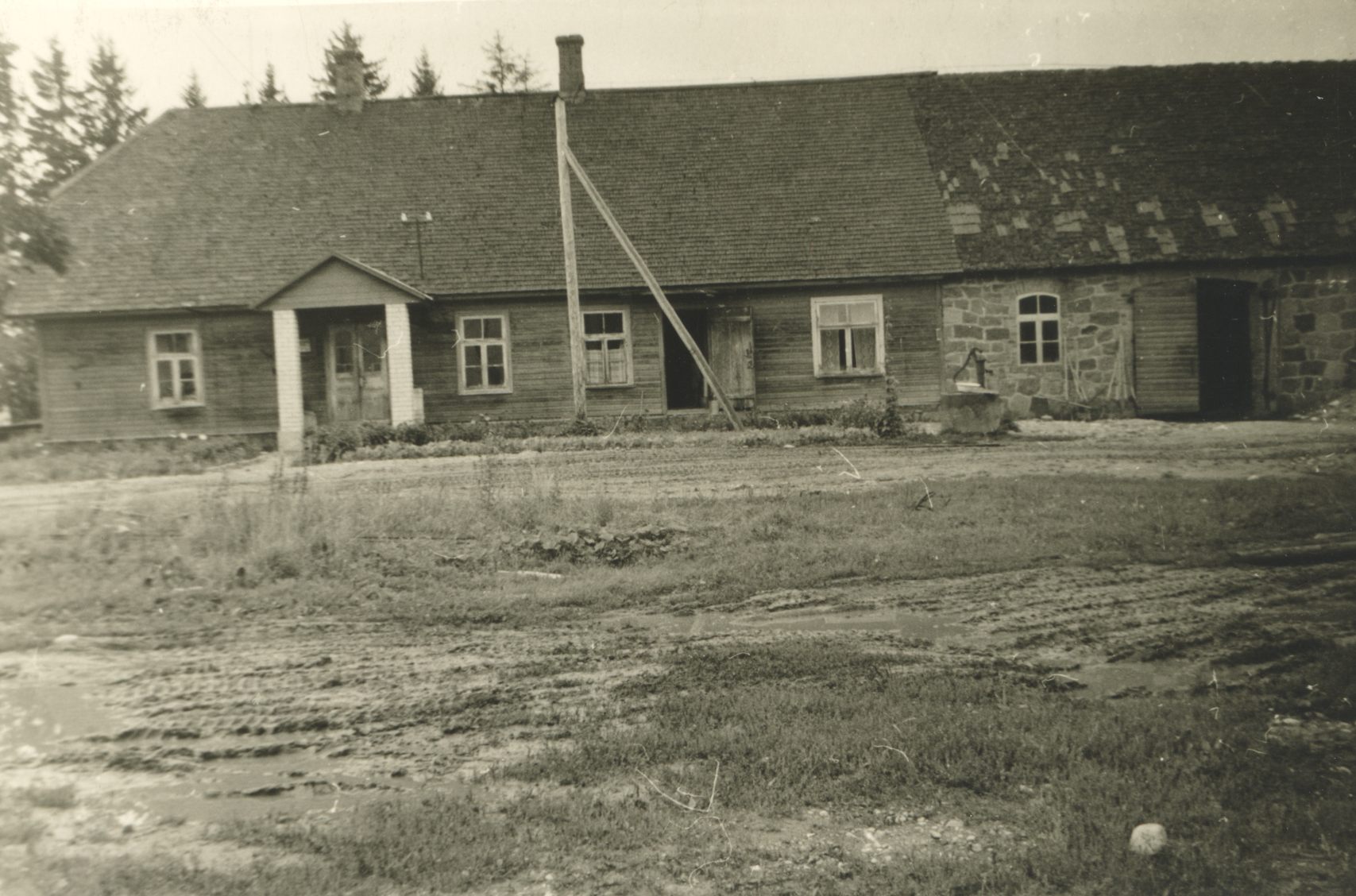 (Jaan Anvelt) residence in Viljandimaa Võisiku v. Oorgu Village Tiku farm