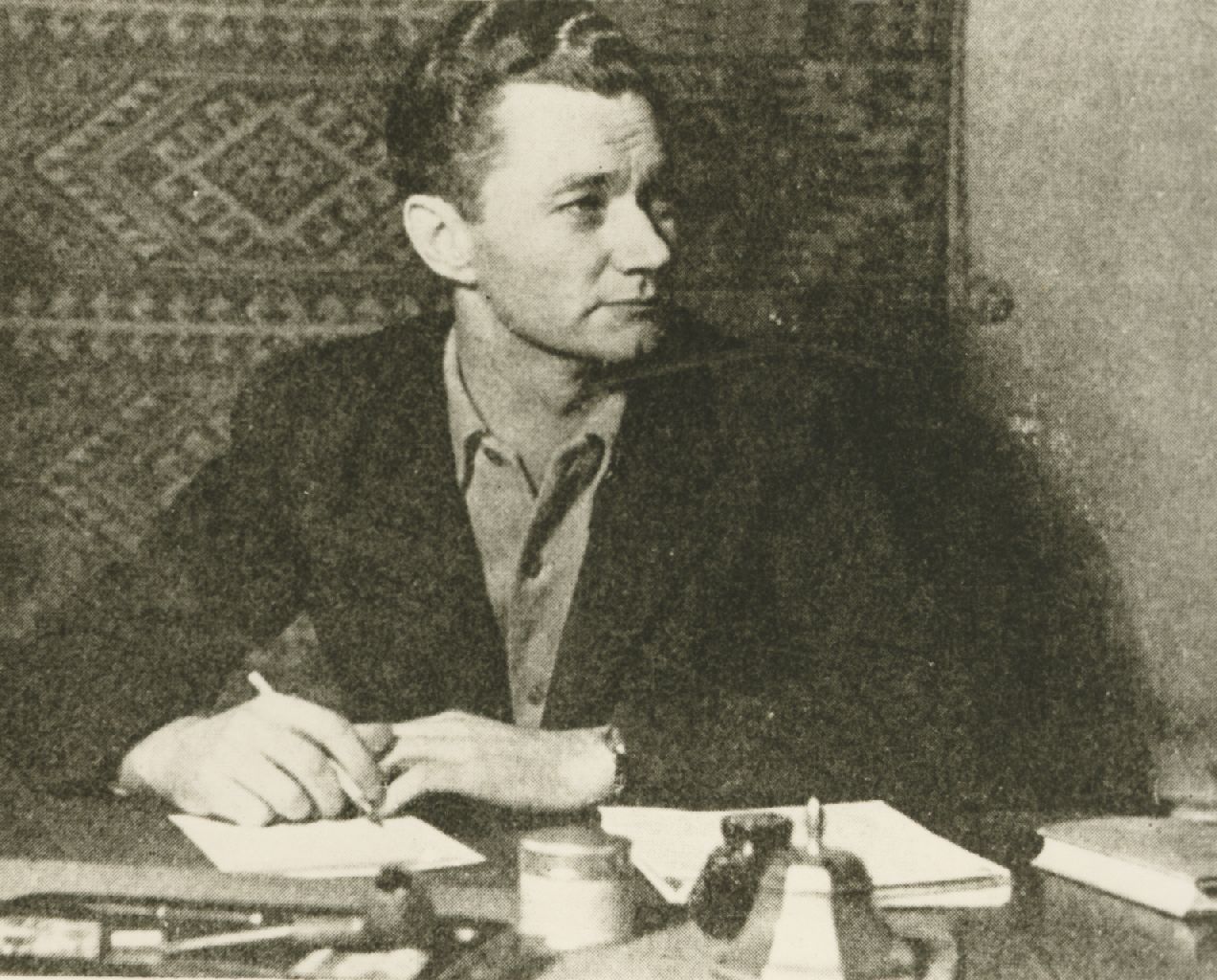 Karl Ristikivi Uppsalas 1950