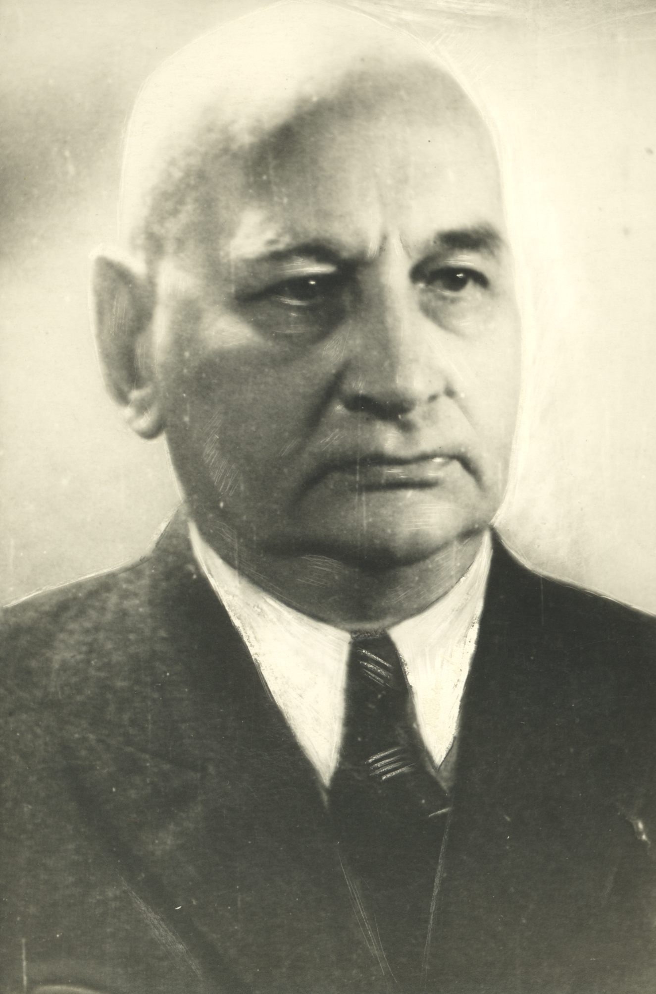 August Alle at the beginning of the 1950s
