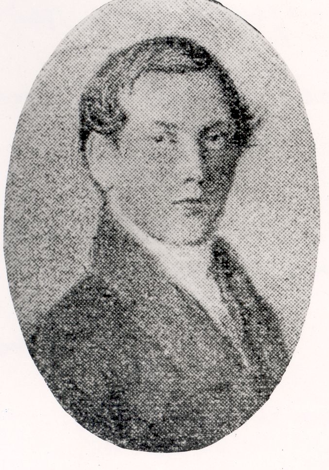 Dietrich Heinrich Jürgenson (1804-1841) lecturer in Estonian at the University of Tartu (Orig: h. Lange, Das Erste Dorpatsche Lehrer-Seminar). Dorpat, 1890, pp. 156/157 between)