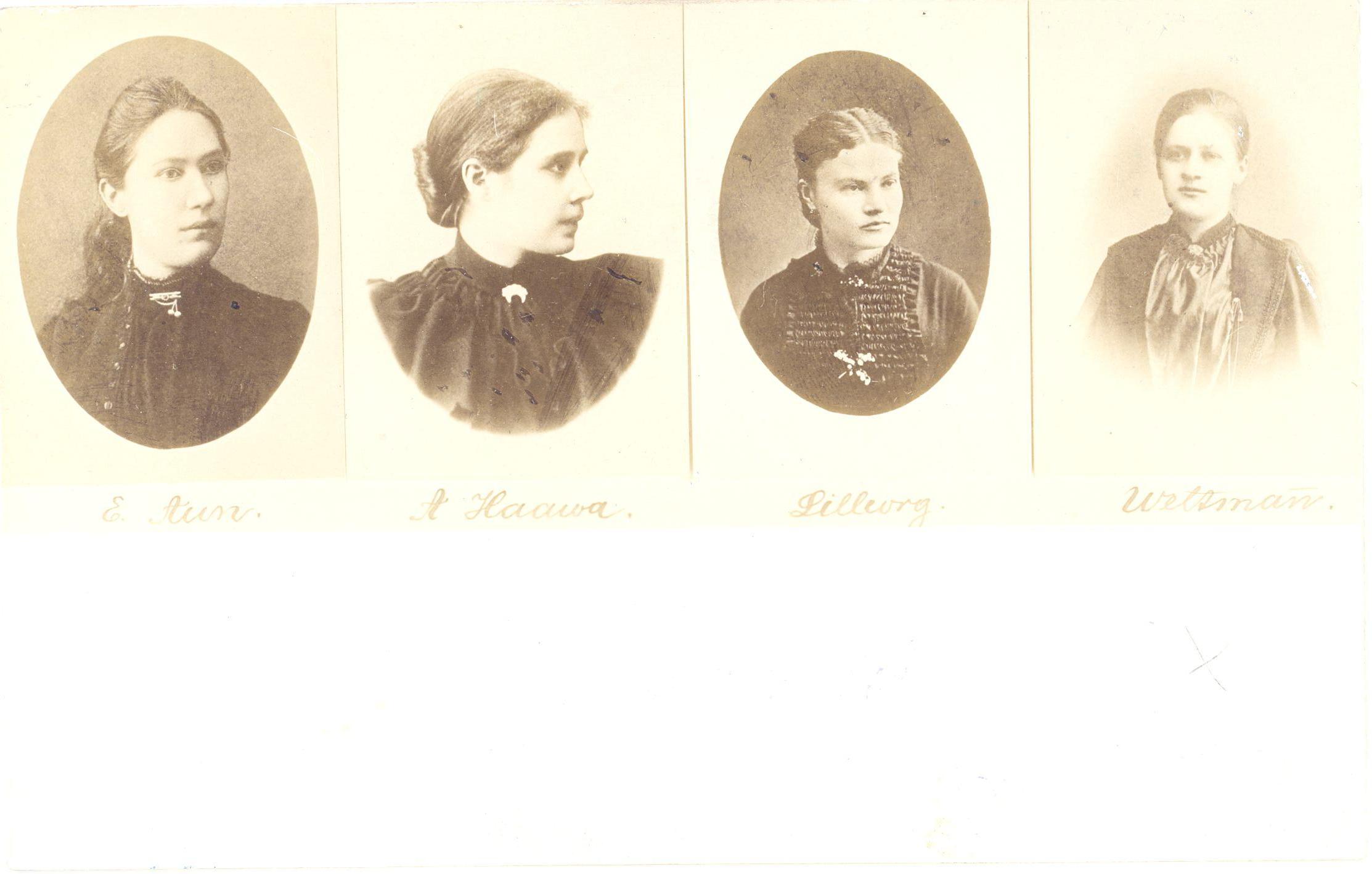 Wound, Anna, E.Aun-Raup, Lilleorg and Weltman