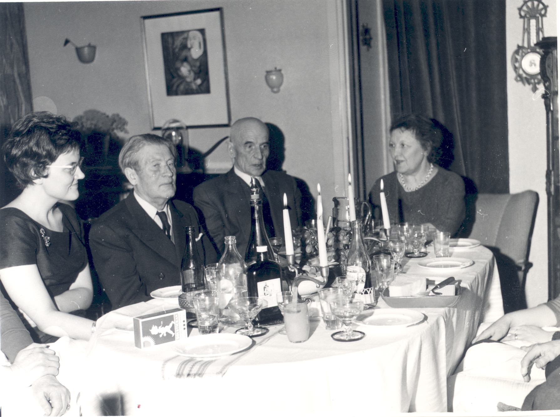 Johannes Aavik, Artur Adson, etc. Adoption of the new year in 1963