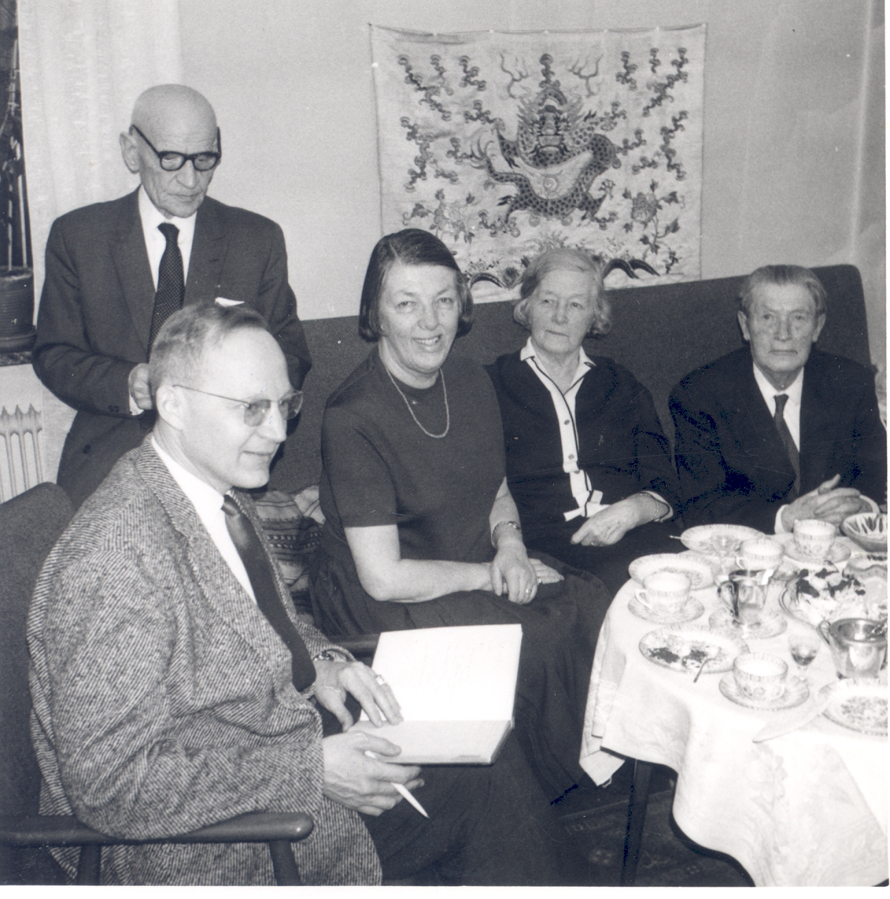 OLAF Millert, Artur Adson, Hedda Hacker, Marie Under and Johannes Aavik [1966]