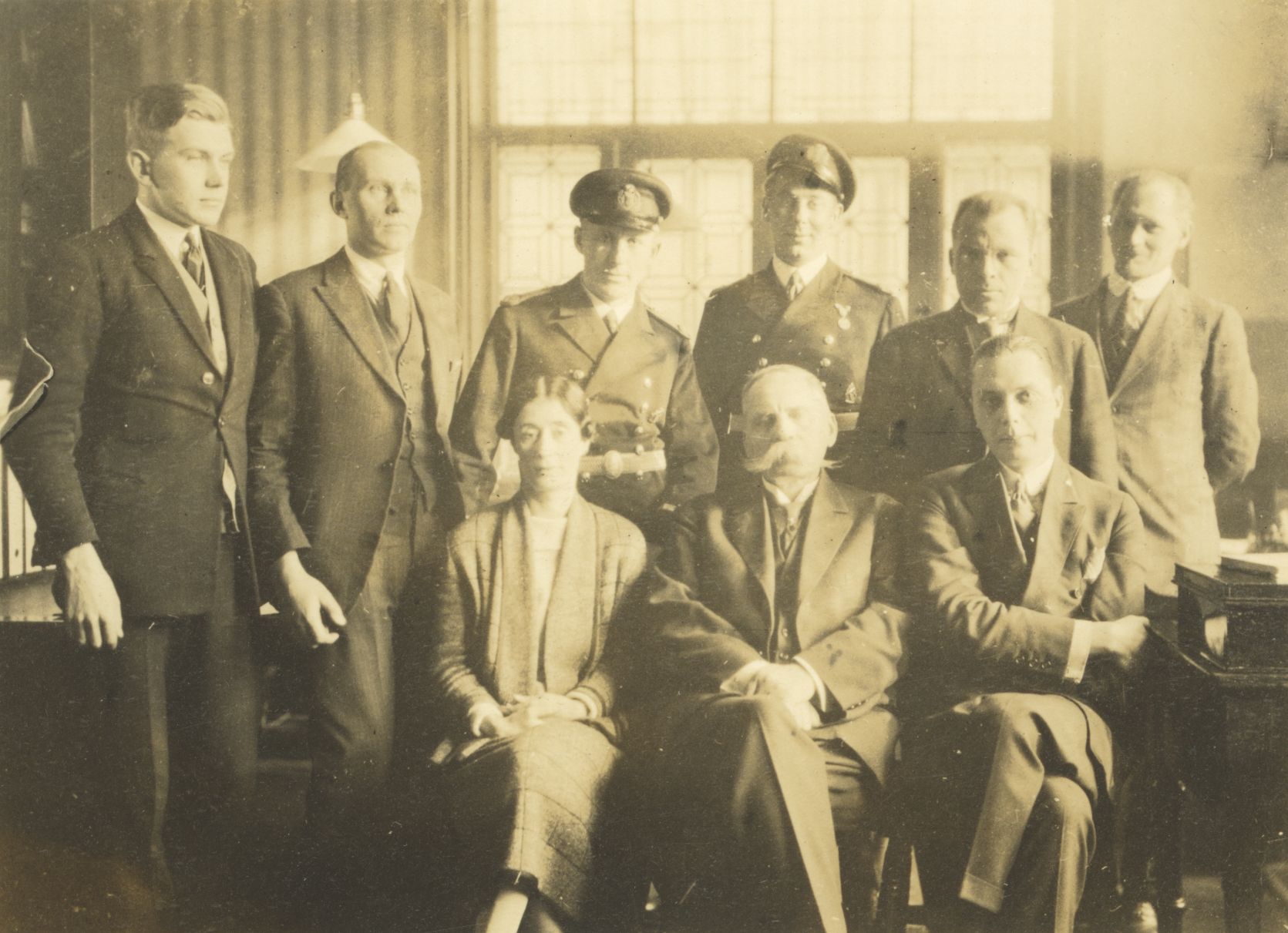 Oskar Ph. Kallas group picture in 1925